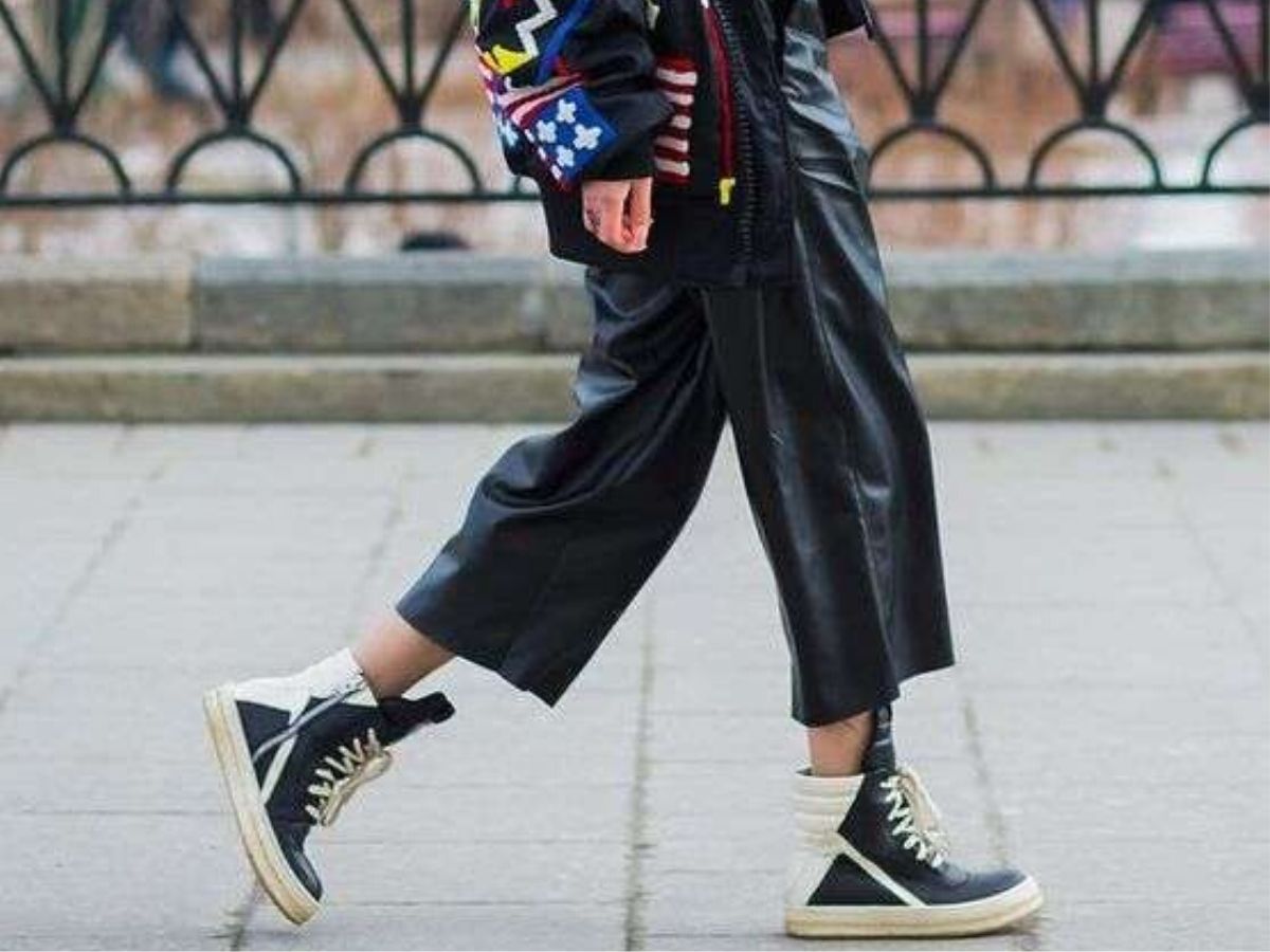 Come si portano best sale le sneakers alte