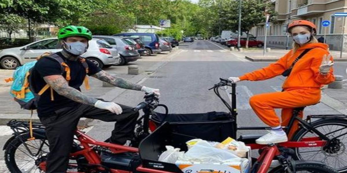 fedez chiara ferragni milano aiuta