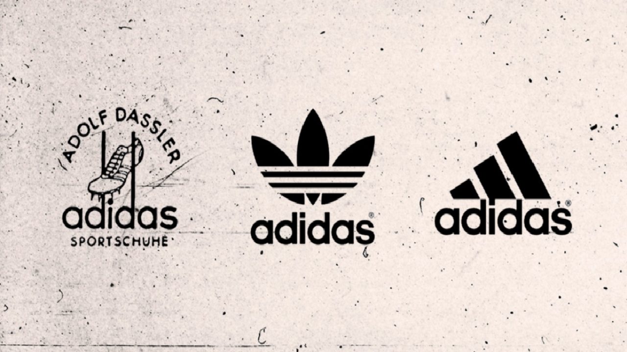 storia del logo adidas