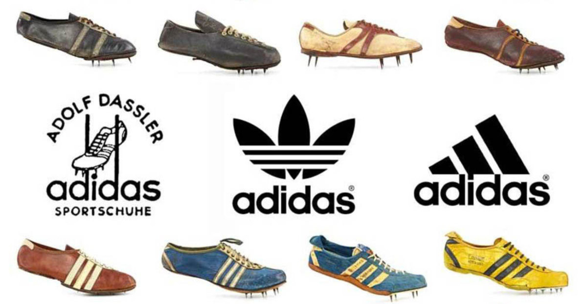 La storia del logo adidas