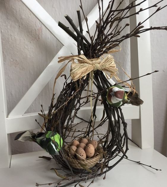 Soprammobili Pasqua fai da te