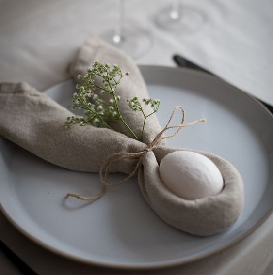 Tovagliolo Pasqua fai da te