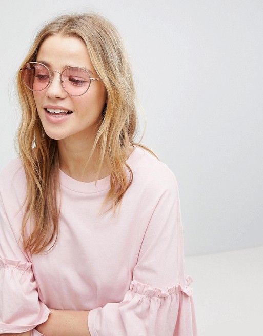 occhiali da sole lenti rosa