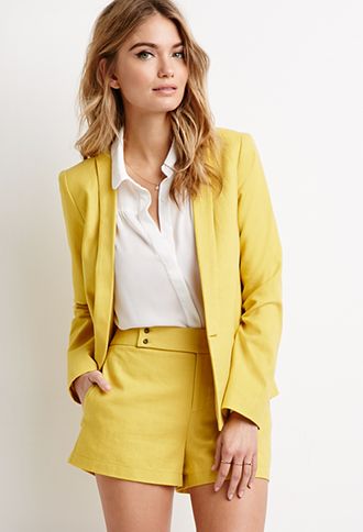 tailleur corto giallo