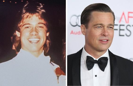 attori invecchiati bene brad pitt