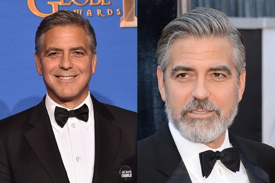 attori invecchiati bene george clooney