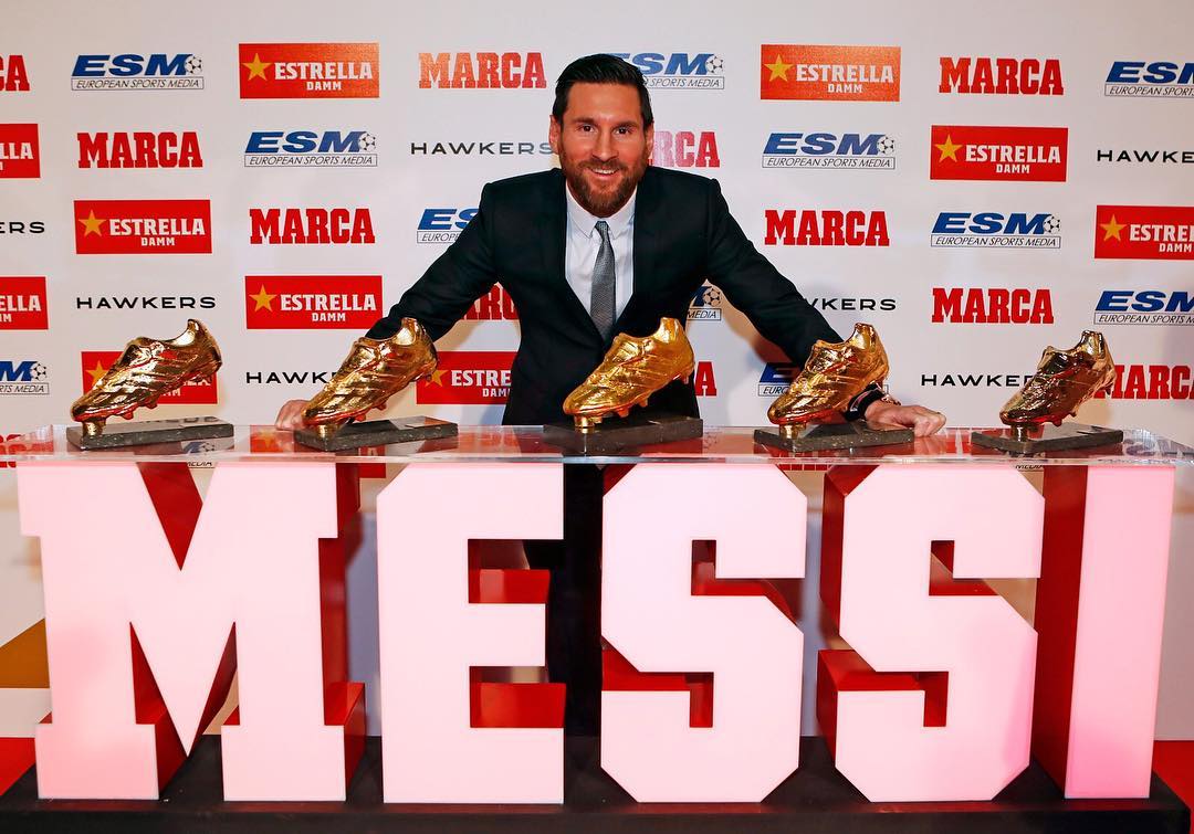 messi scarpa d'oro