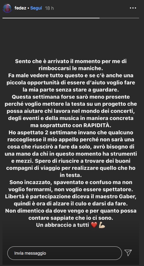 Fedez progetto