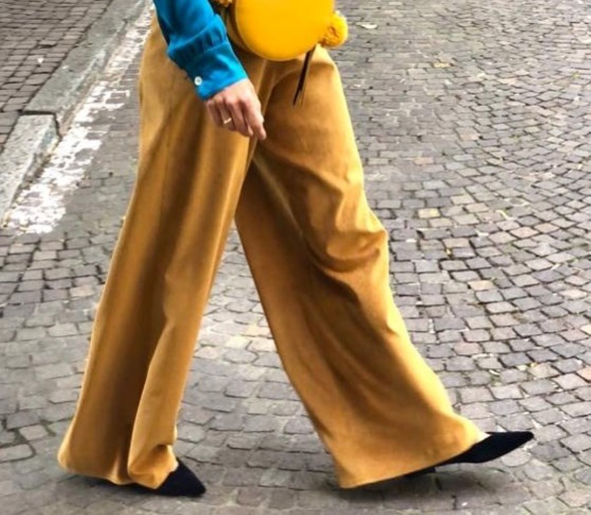 pantaloni in velluto