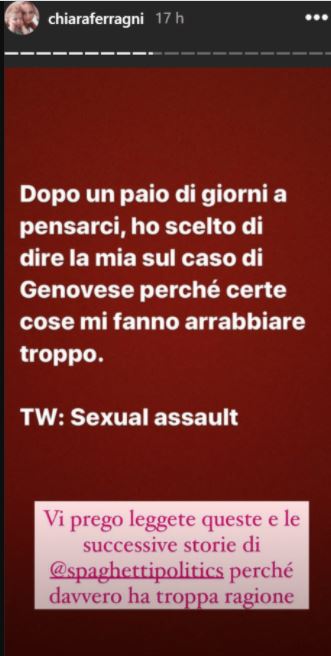 Chiara Ferragni Alberto Genovese