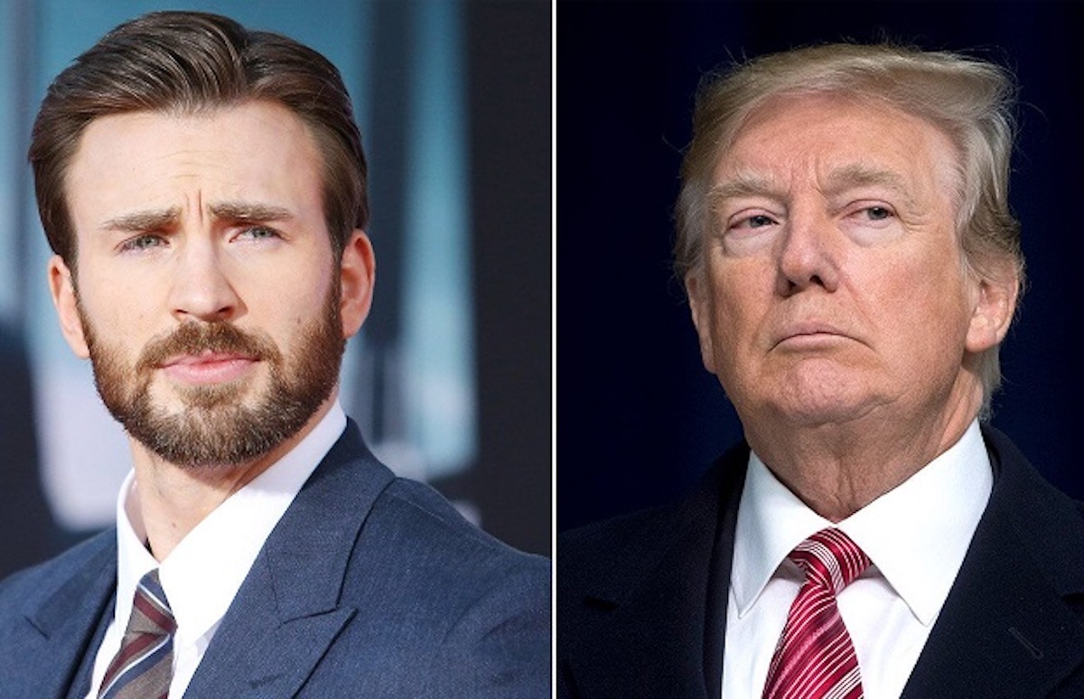 chris evans donald trump