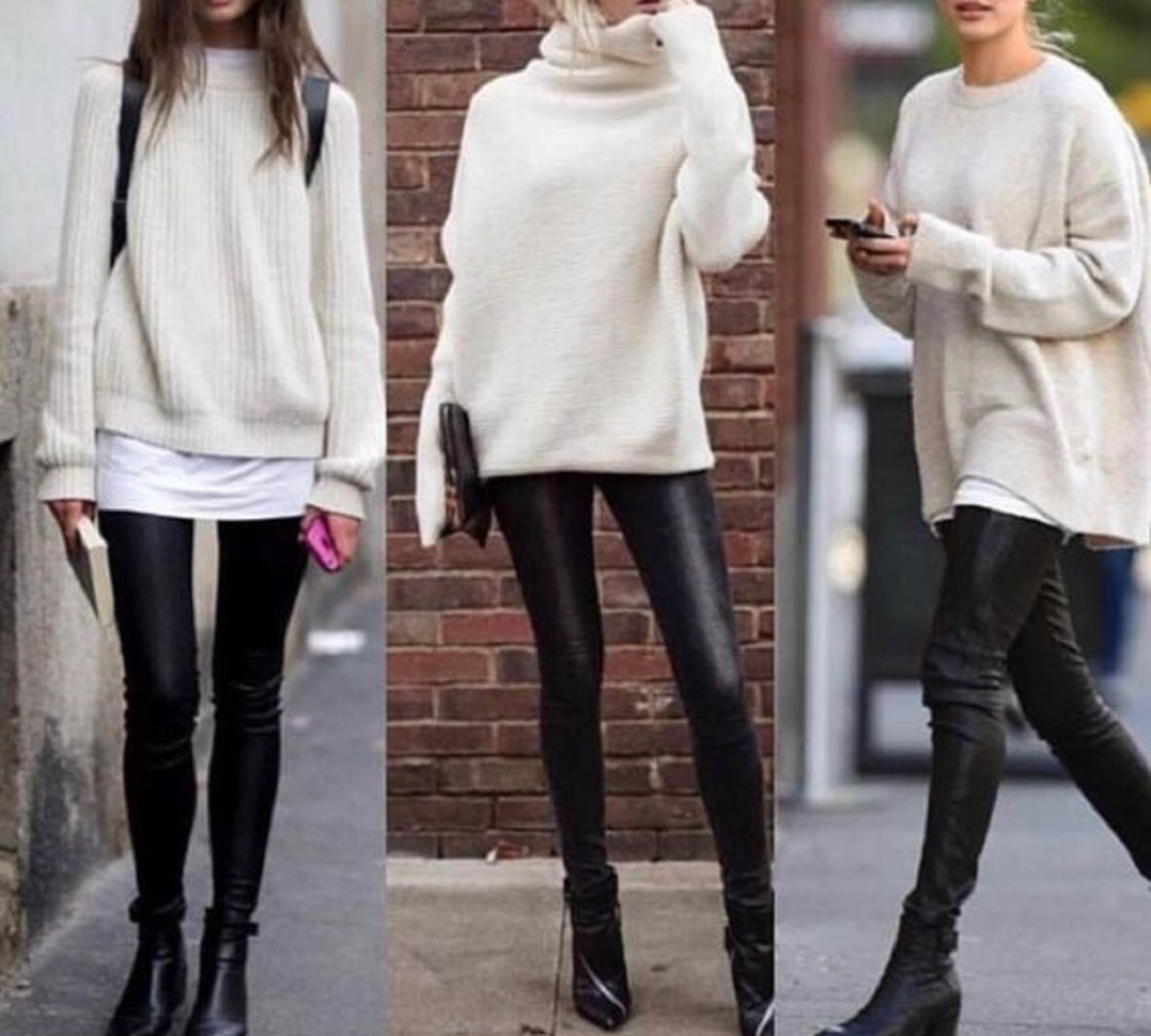 leggings effetto pelle inverno 2020-21