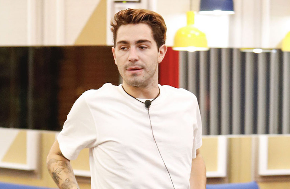 Tommaso Zorzi ingessato