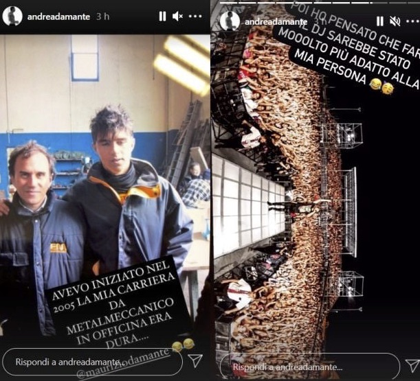 Andrea Damante metalmeccanico