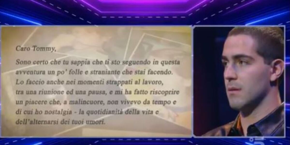 gf vip tommaso zorzi sorpresa padre