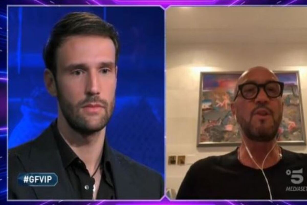 gf vip walter andrea nicolò incontro