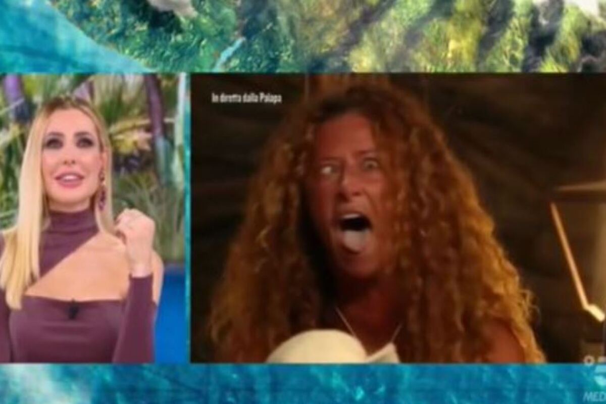 isola dei famosi valentina imita vera