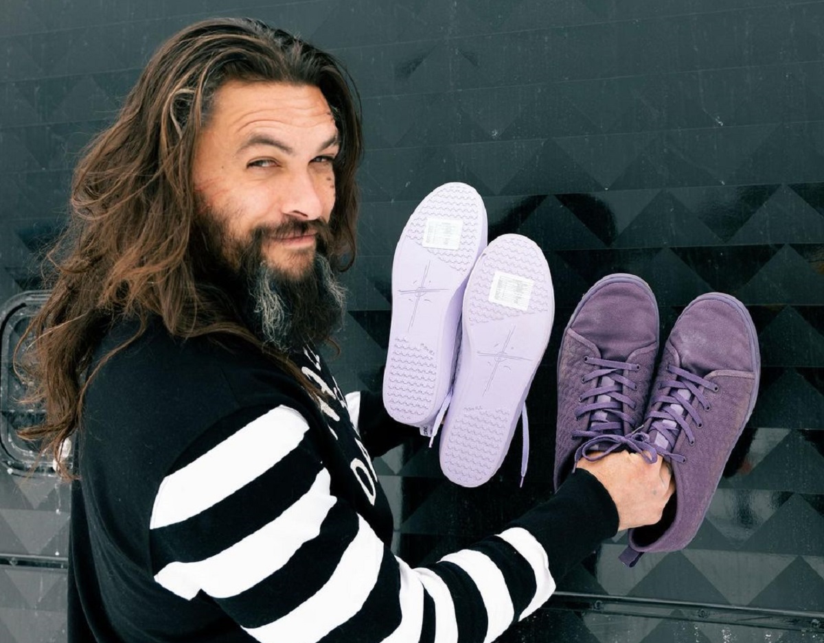 jason momoa scarpe vegane