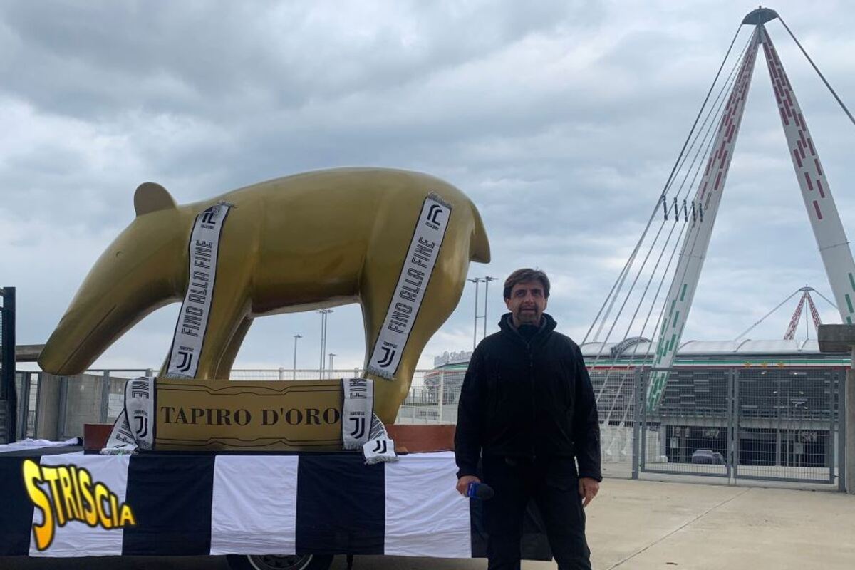 andrea agnelli tapiro d'oro