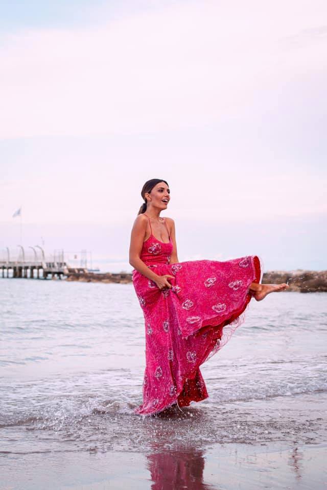 serena rossi look festival di venezia