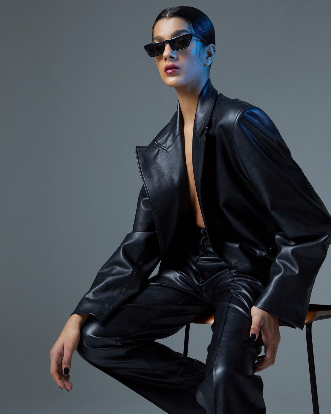 blazer pelle autunno 2021