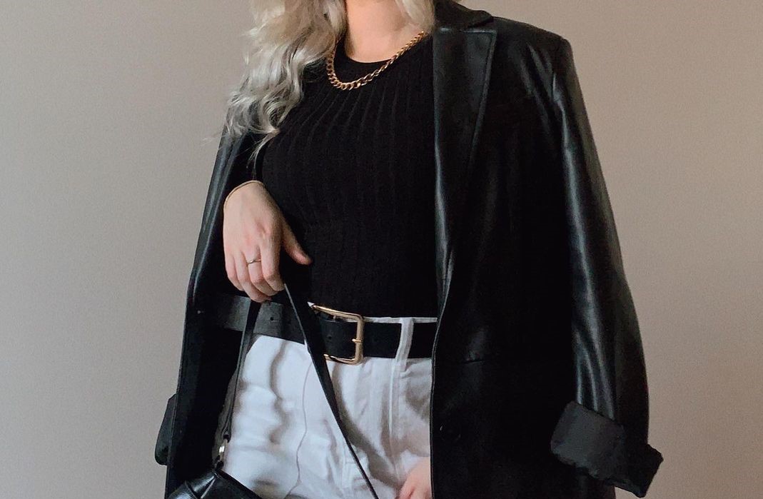 blazer pelle autunno 2021