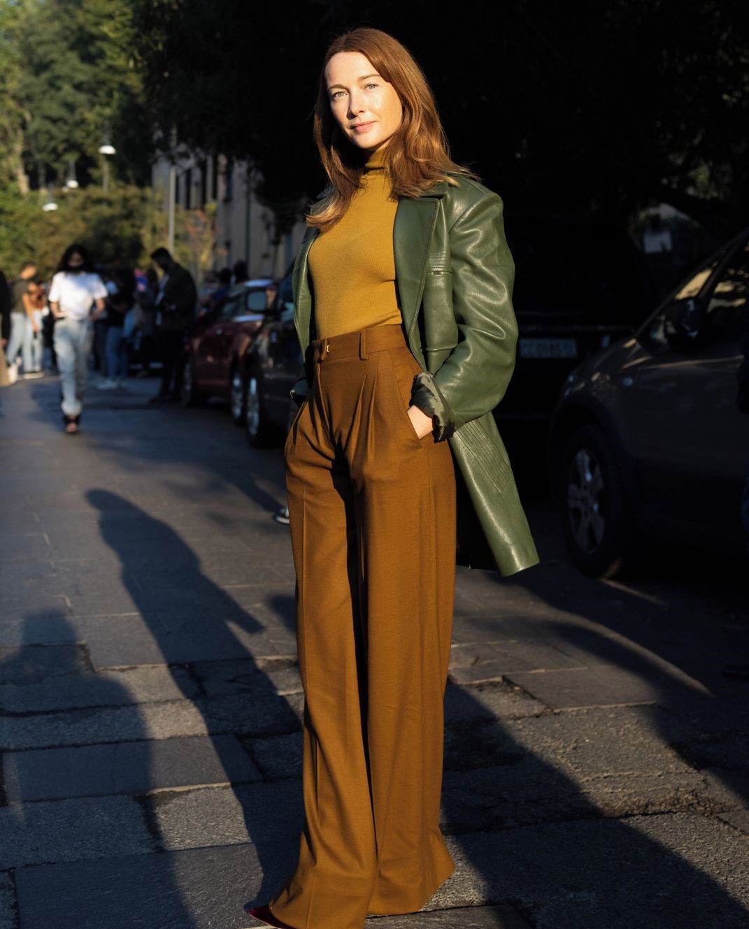 blazer pelle autunno 2021