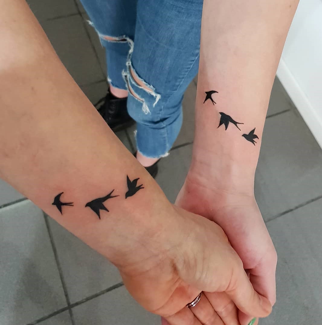 tatuaggi mamma e figlia