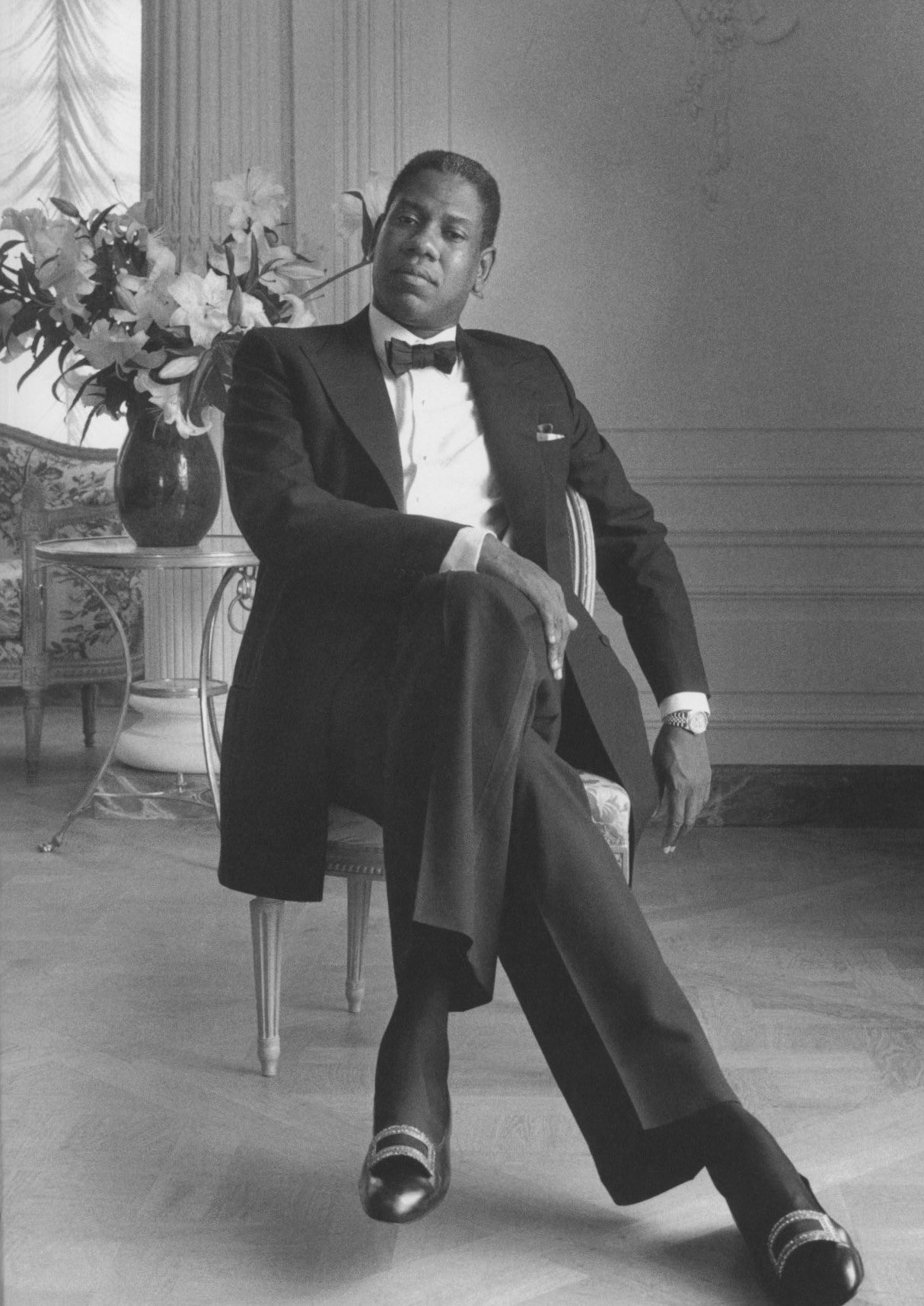 André Leon Talley giovane