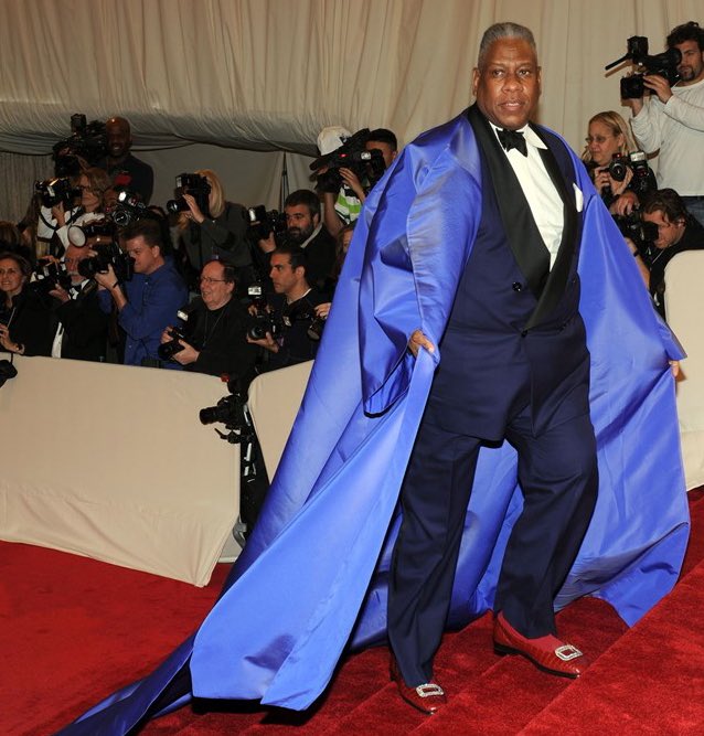 André Leon Talley met