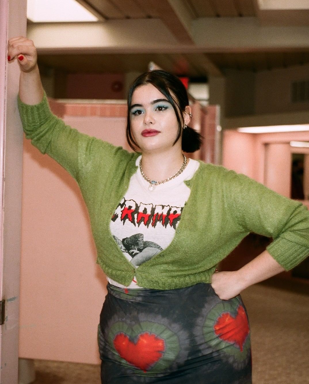 ombretto blu trucco occhi