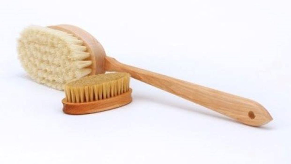 spazzola dry brushing