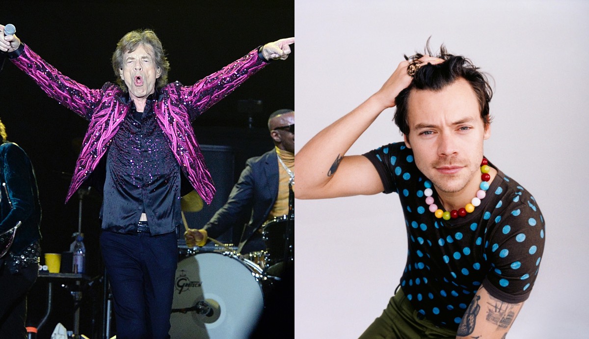 Mick Jagger Harry Styles