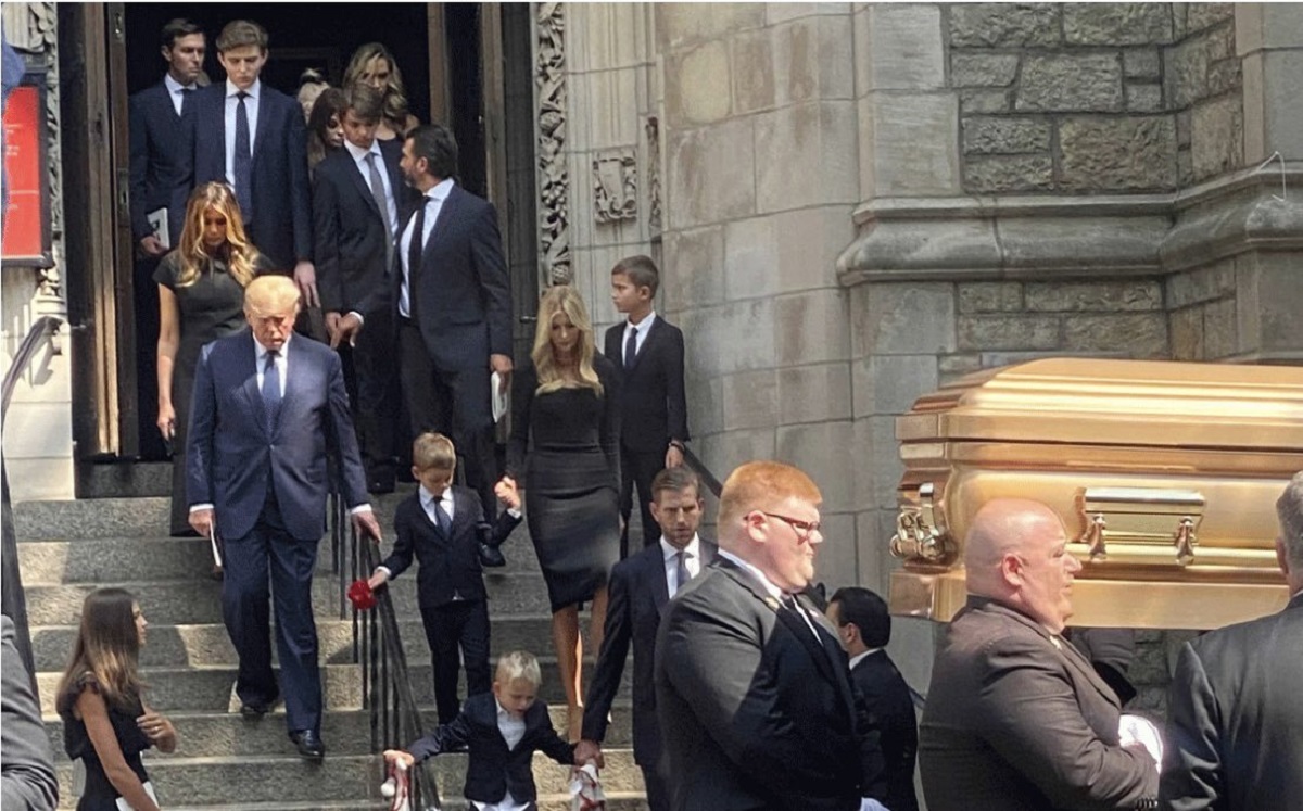 Ivana Trump funerali