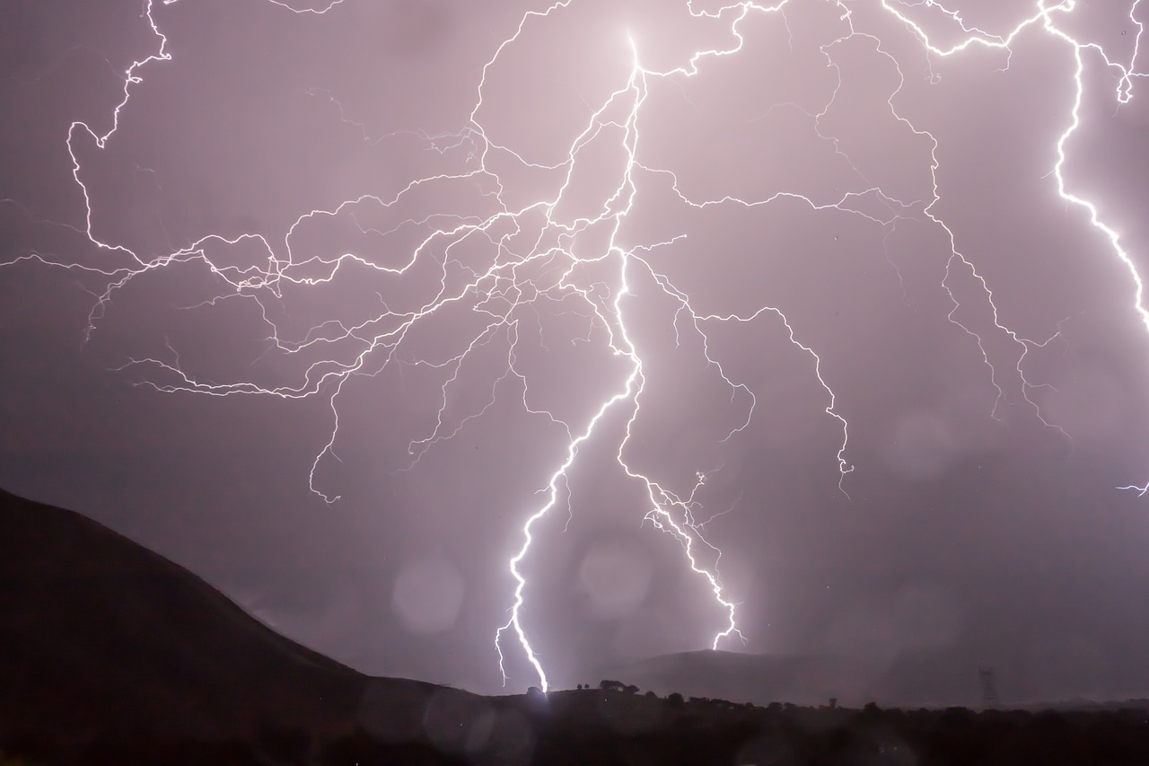 Tempesta di fulmini negli Usa