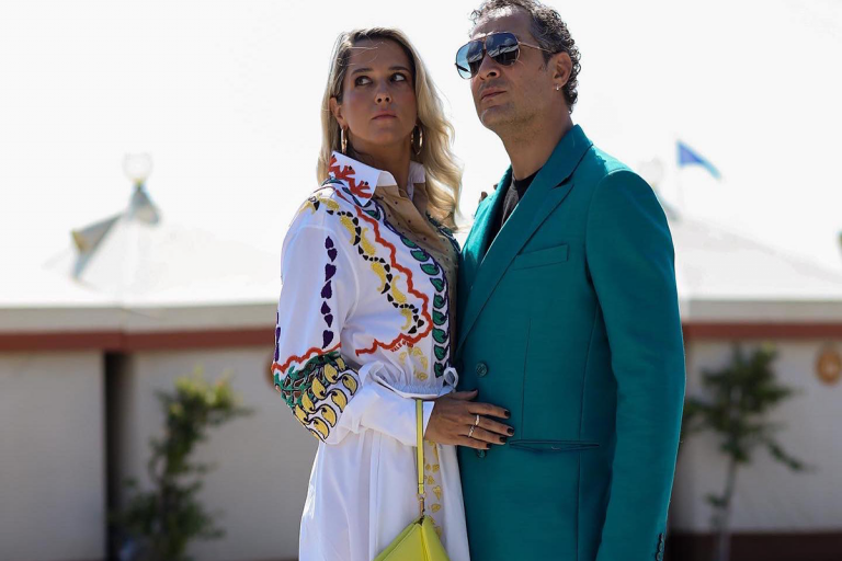 Francesca Barra e Claudio Santamaria