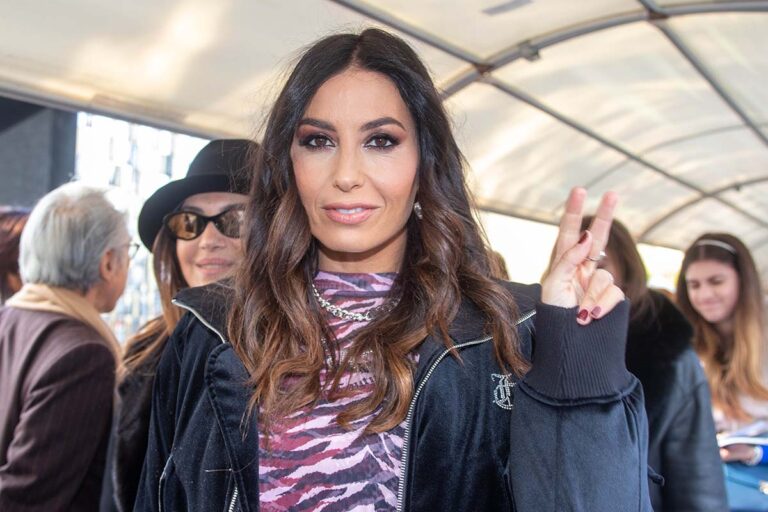 Elisabetta Gregoraci abito animalier