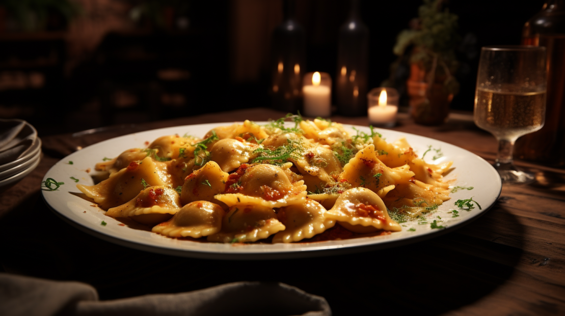 contentcreativestudio realistic photo of a dish of agnolotti c e8459b93 772b 46ff a102 1776d3e0c861