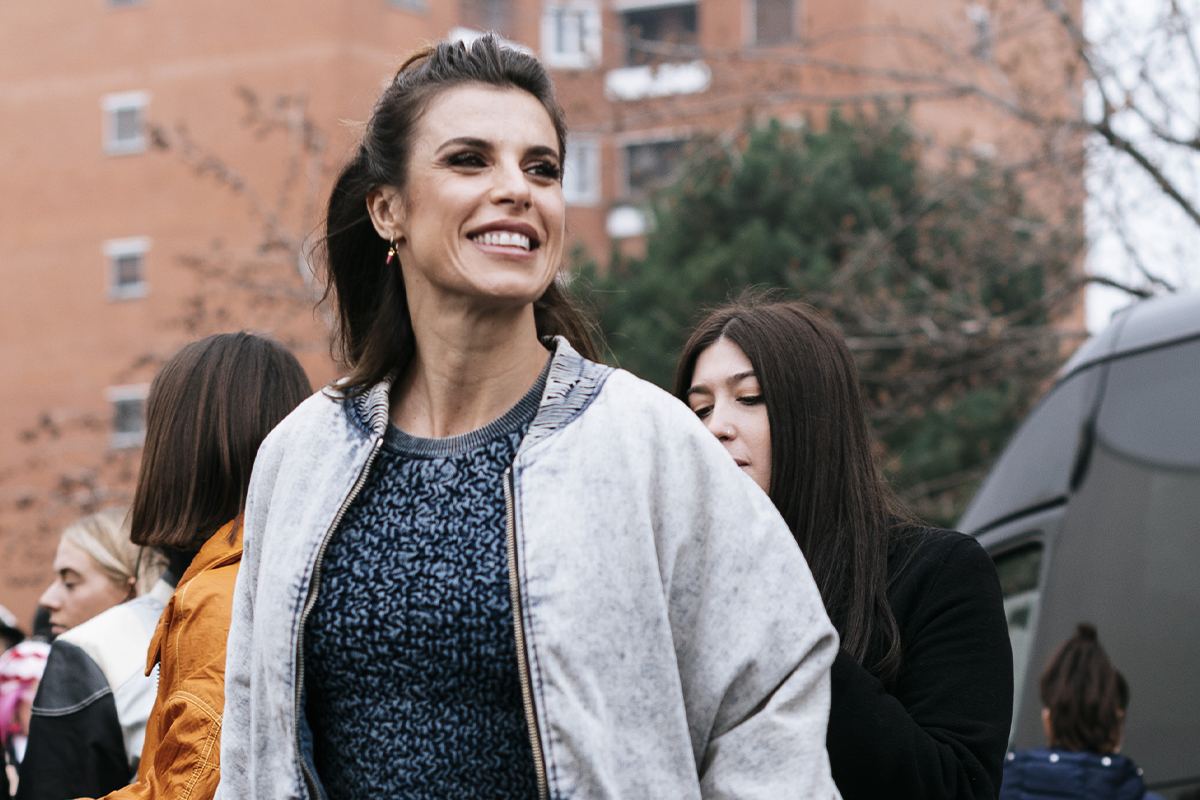 Autunno 2023: i collant animalier di Elisabetta Canalis sono perfetti per i look più estremi