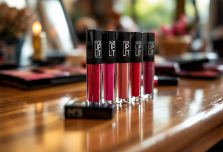 Labbra lucide e brillanti ispirate alle celebrità