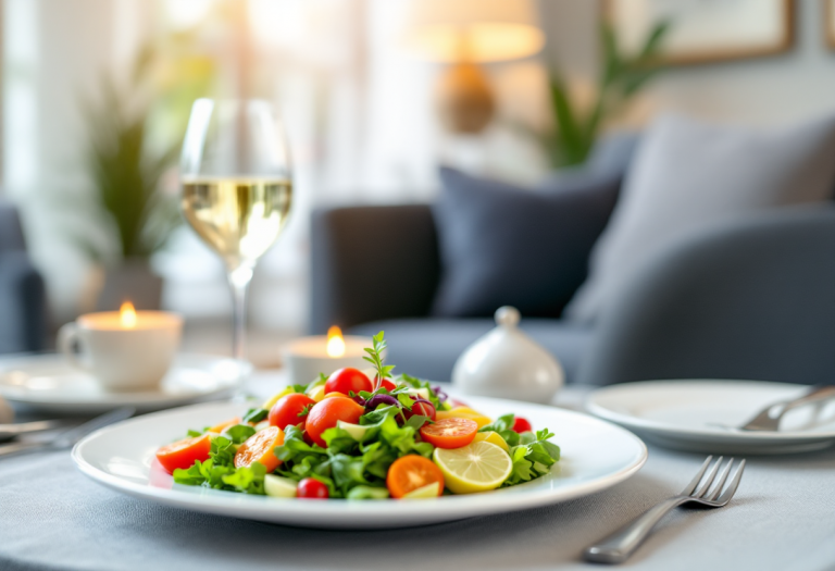 Re Carlo mentre segue la sua dieta per la salute