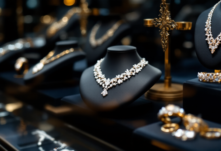 Immagine di alta gioielleria con design elegante e raffinato