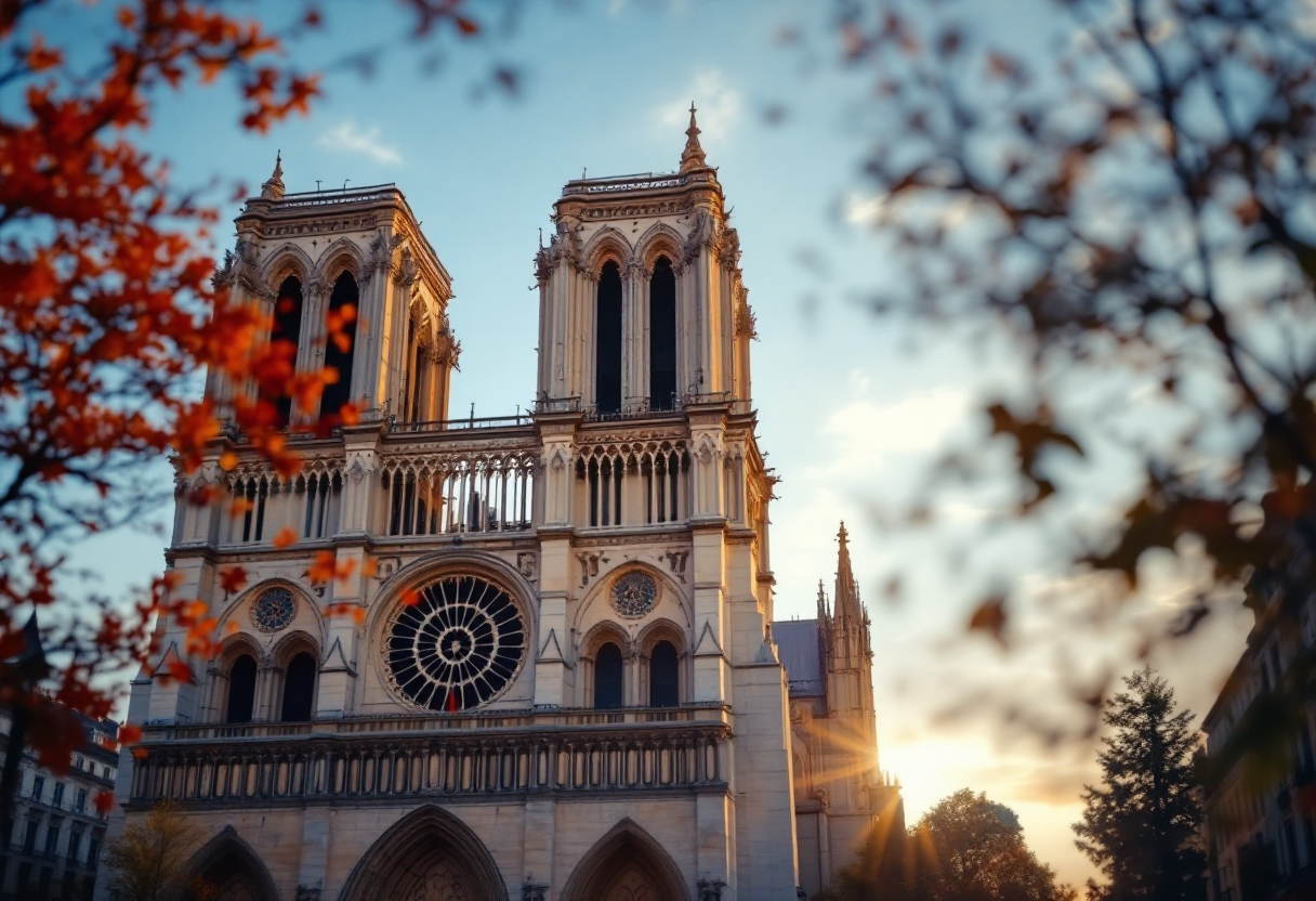Brigitte Macron e Carla Bruni in eleganti abiti alla riapertura di Notre-Dame