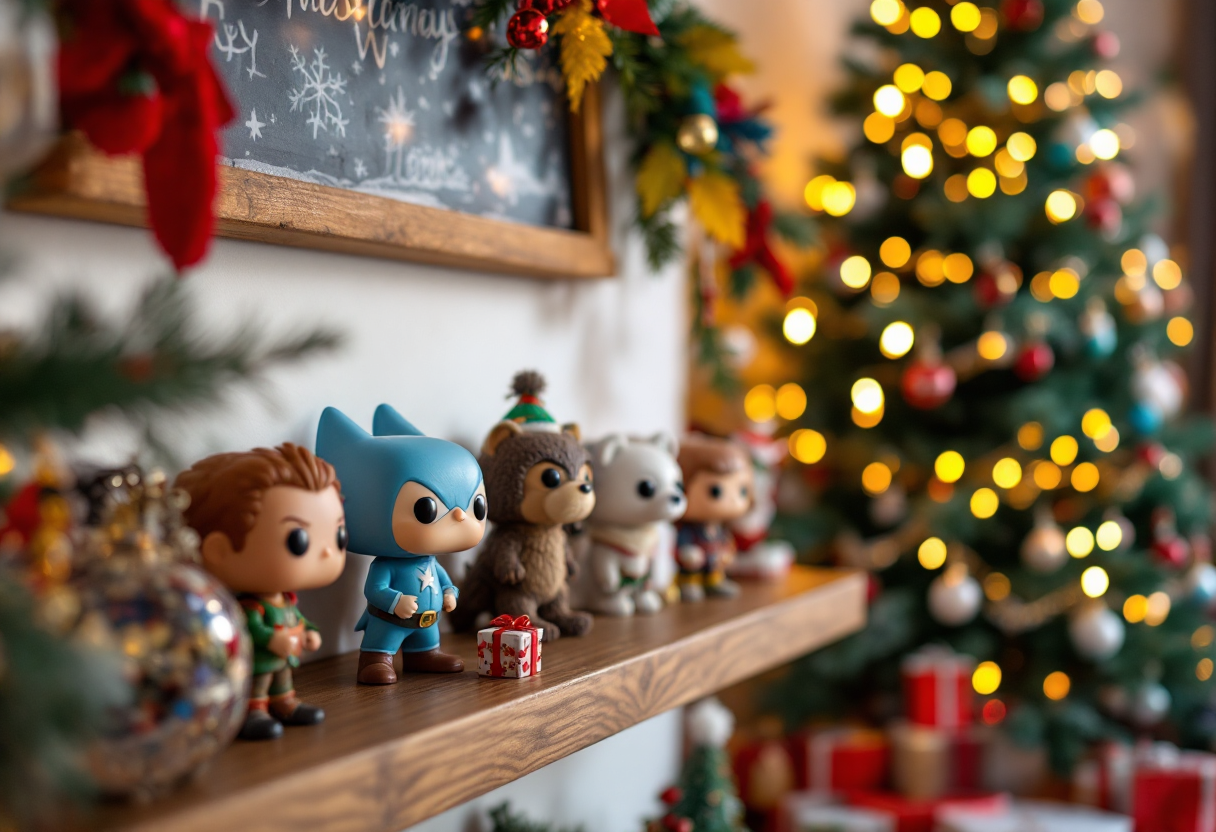 Collezione di Funko Pop per bambini a Natale