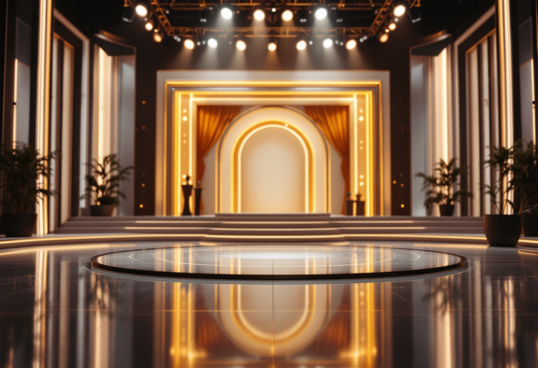 Guillermo Mariotto durante un episodio di Ballando con le stelle