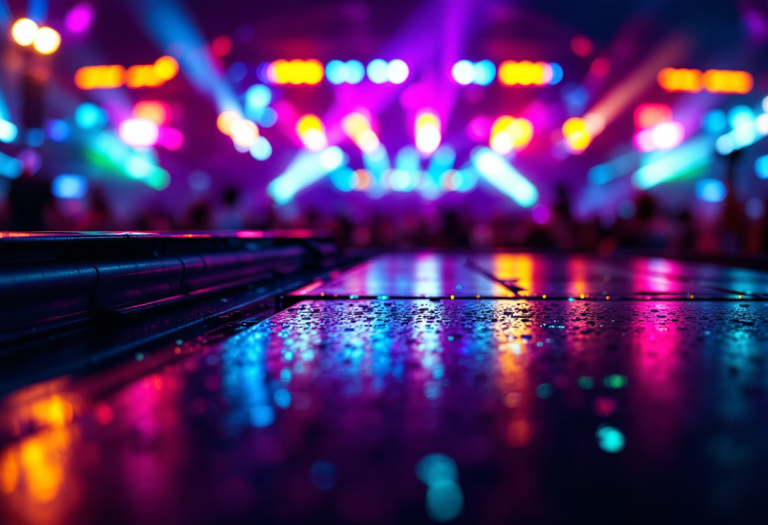 Rkomi e Irama durante il Festival di Sanremo 2025