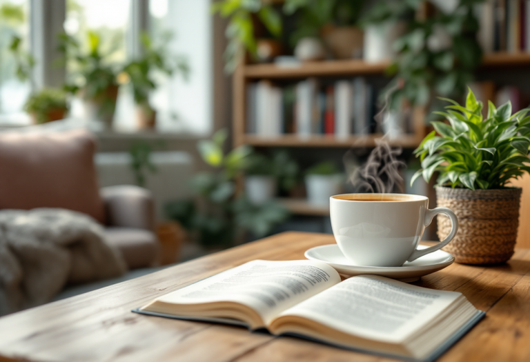 Alex Britti mentre suona la chitarra e interagisce con il figlio