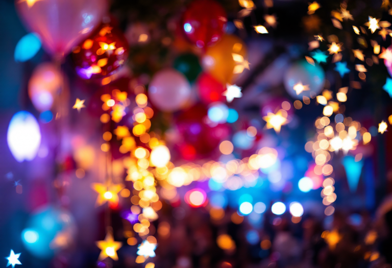 Festeggiamenti di Capodanno 2025 con musica e divertimento