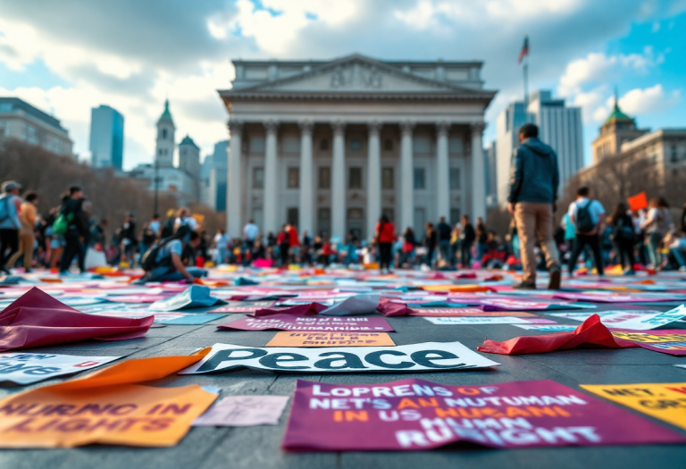 Manifestazione per i diritti delle donne e disobbedienza civile