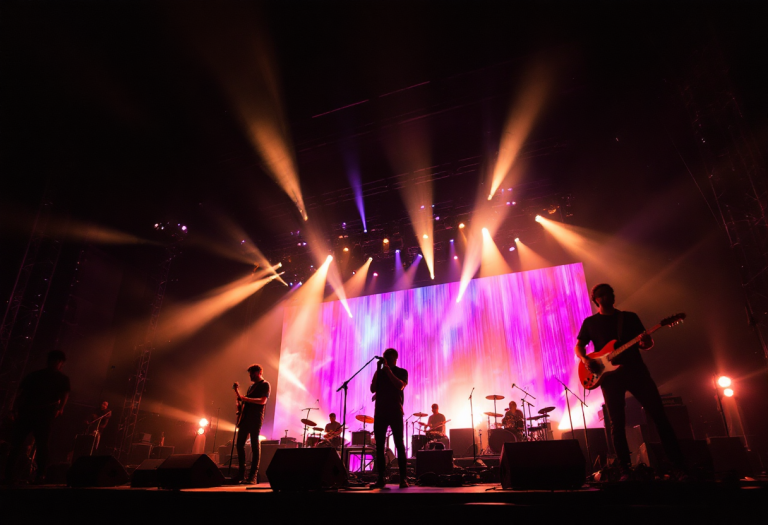 Grafico che mostra l'evoluzione della musica italiana dal 2005